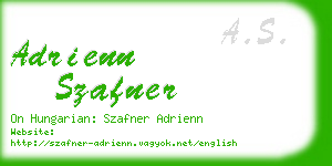adrienn szafner business card